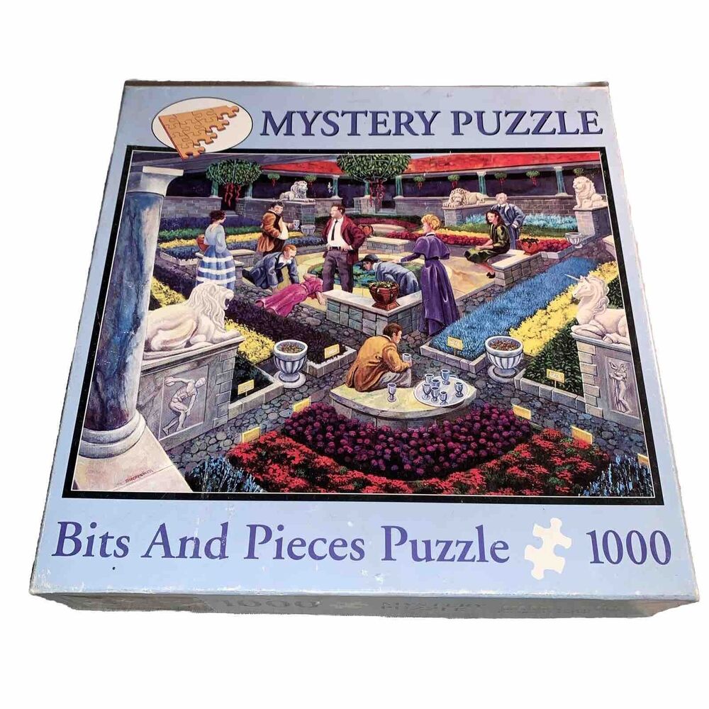 Murder At the Museum Bits & Pieces Whodunit? Studio 1000 Piece Puzzle 20x27”